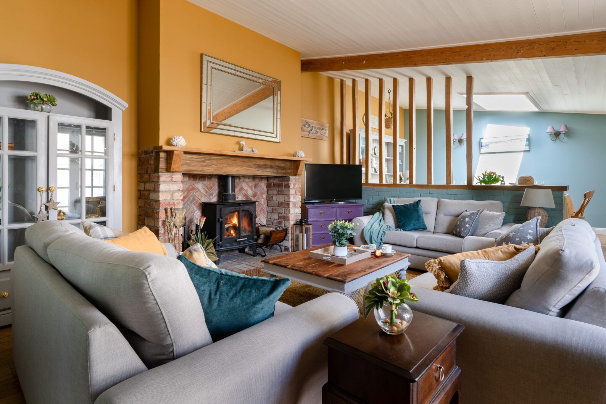 Interior Photography of The Cottage in Holcombe, Dawlish for Fresh Escapes