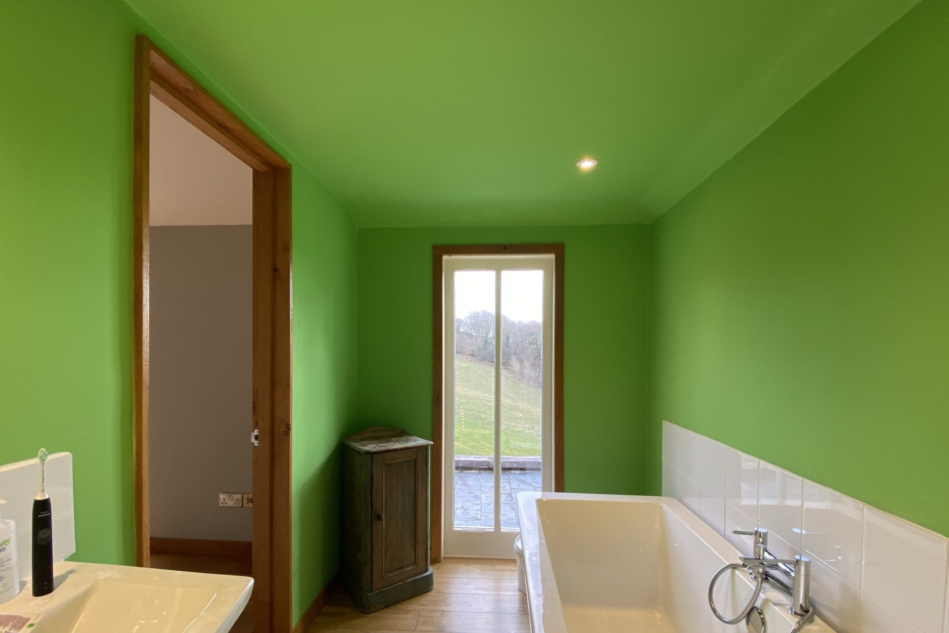 Before Photographs of Dartmoor property before Interior Design Service by Sue Vaughton began.
